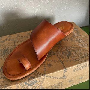 Women's Free People Sant Antoni Slide Sandal New in Box Size 39/US 9 Brown